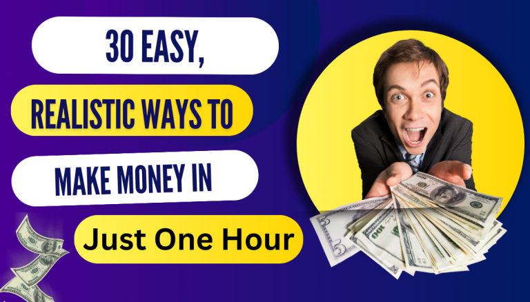 Make Money in Just One Hour